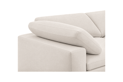 Goodman Right Sectional in Fresco Milky
