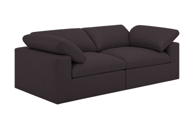 Goodman Small Sofa in Dante Charcoal
