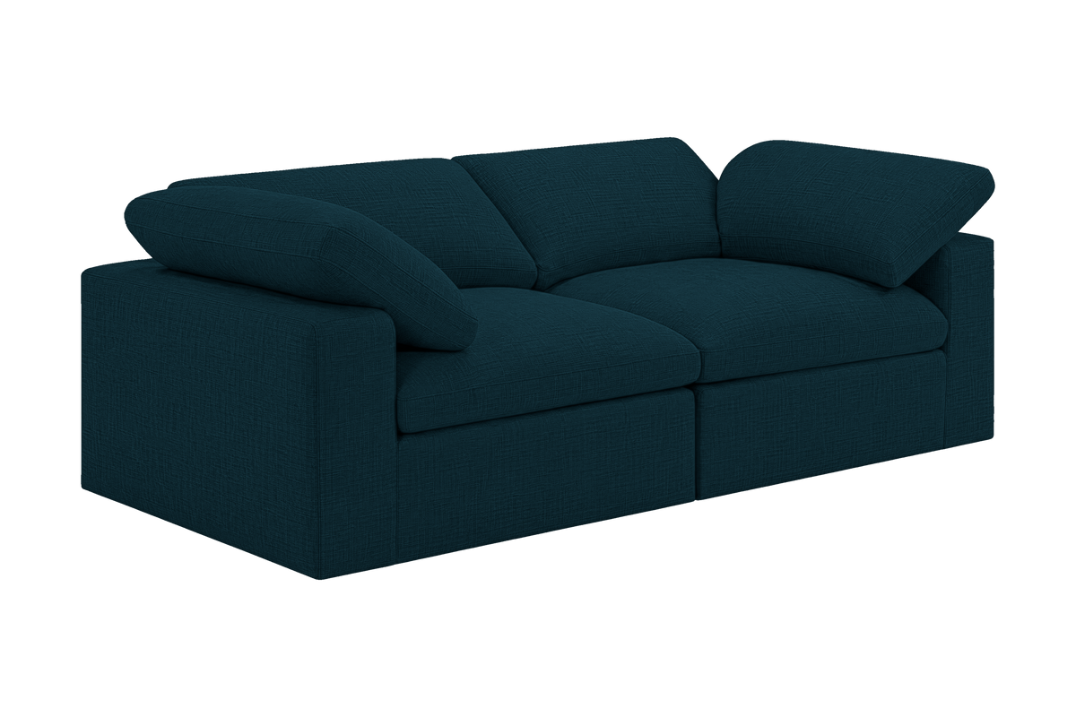 Goodman Small Sofa in Roni Deep Lake