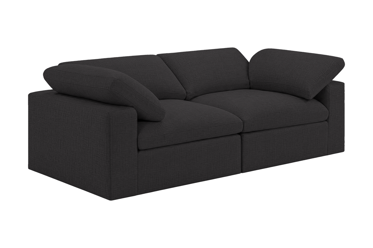 Goodman Mini Small Sofa in Roni Ember