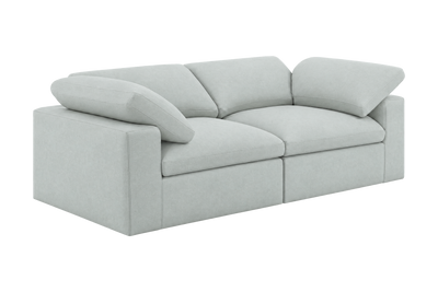 Goodman Small Sofa in Fresco Meteor