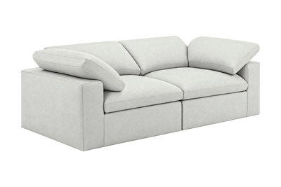 Goodman Mini Small Sofa in Felix Milky
