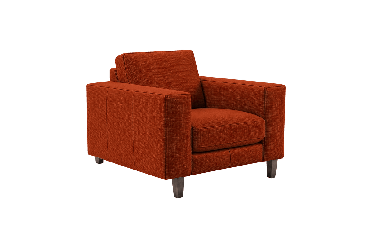Jade Armchair in Roni Poppy