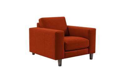 Jade Armchair in Roni Poppy