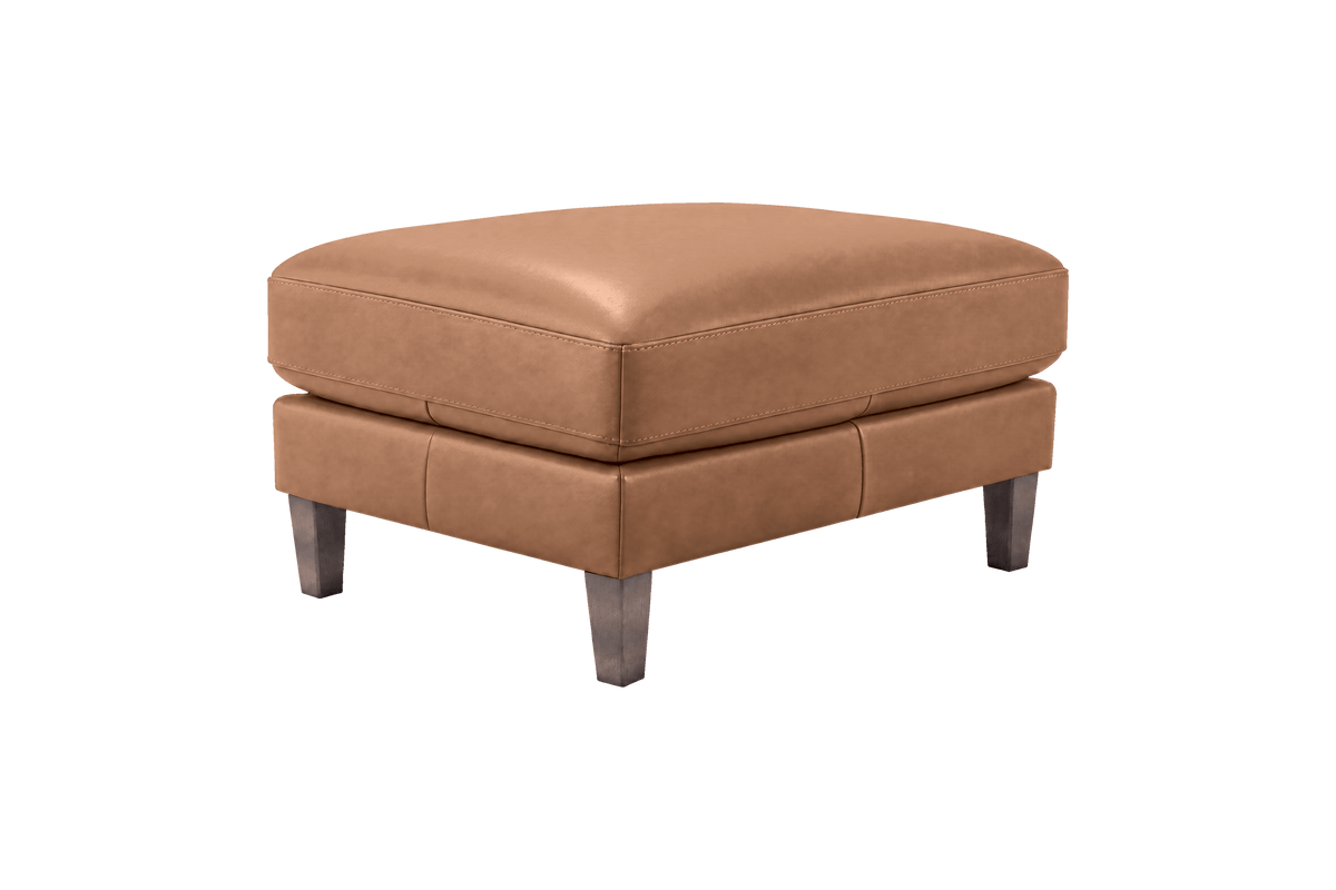 Jade Footstool in Momo Camel