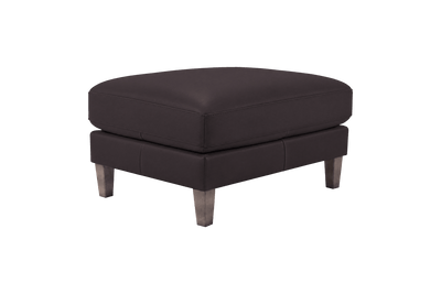 Jade Footstool in Dante Charcoal