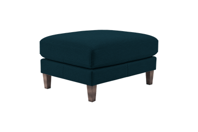 Jade Footstool in Roni Deep Lake