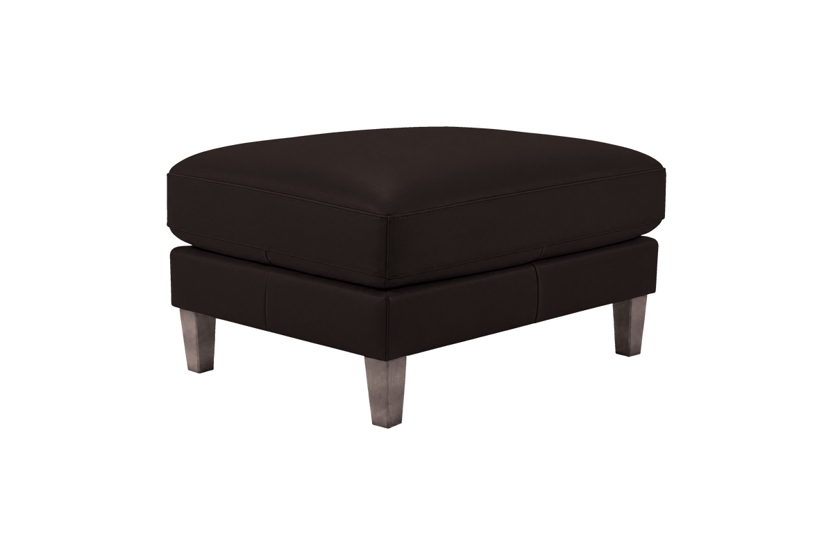 Jade Footstool in Dante Ebony