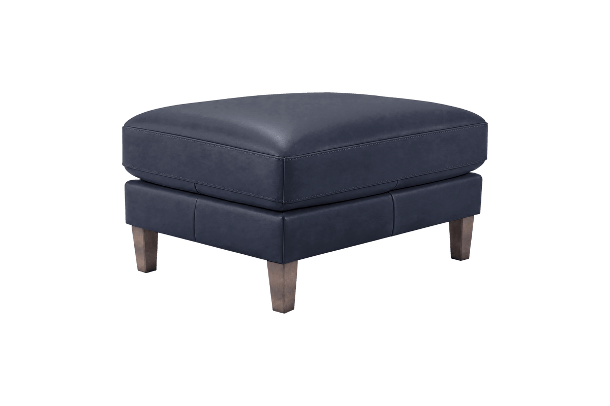 Jade Footstool in Momo Midnight