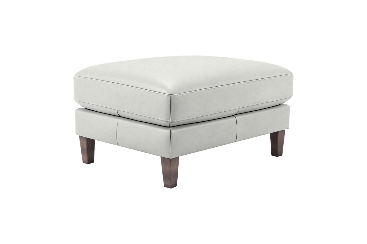 Jade Footstool in Felix Milky