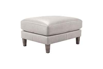 Jade Footstool in Momo Milky