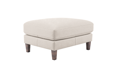 Jade Footstool in Fresco Milky