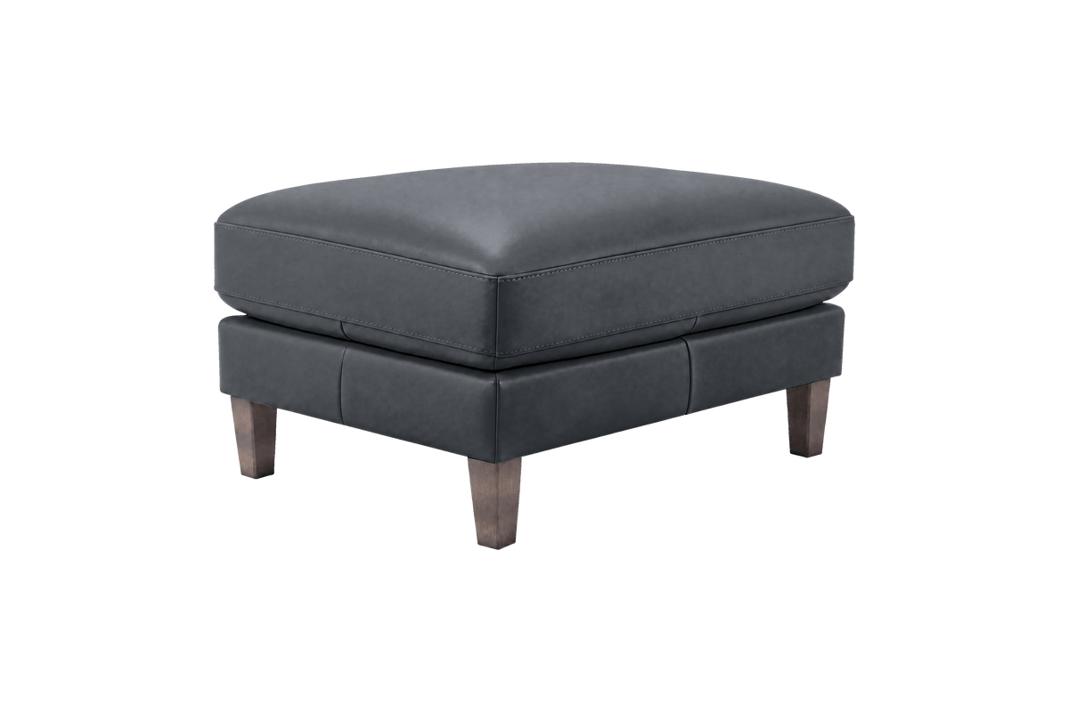 Jade Footstool in Dante Shark