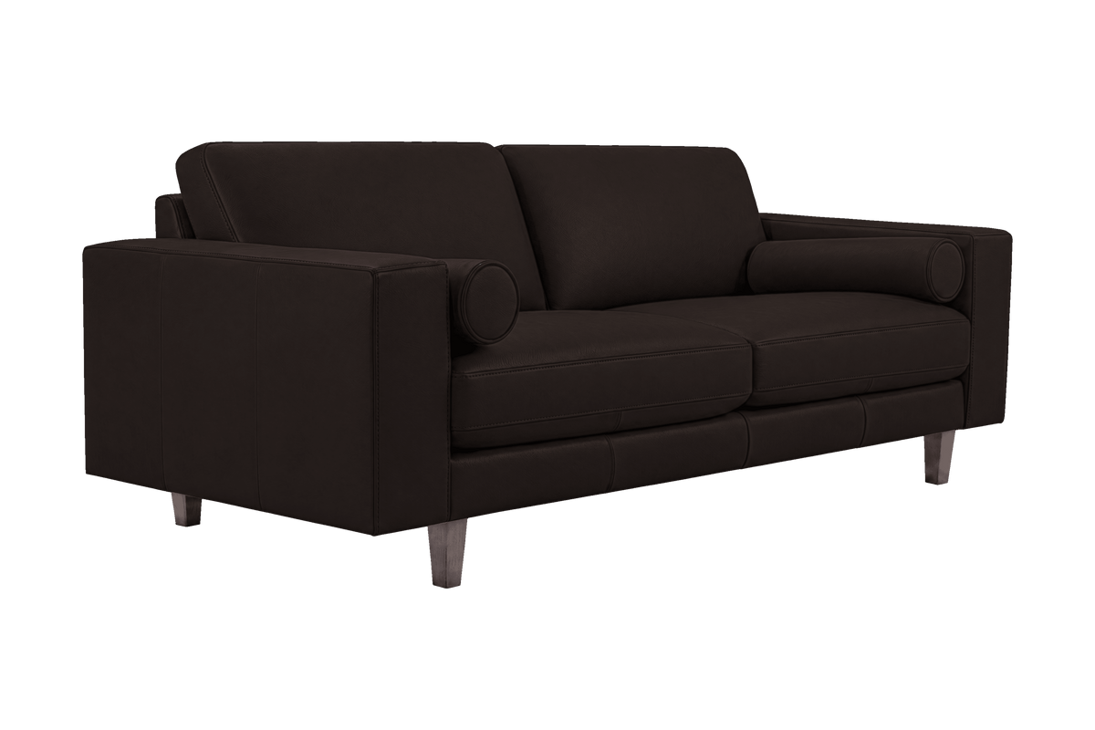 Jade Large Sofa in Dante Ebony