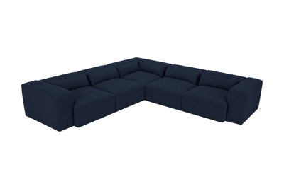Jasmine Corner Sofa in Roni Ember Blue
