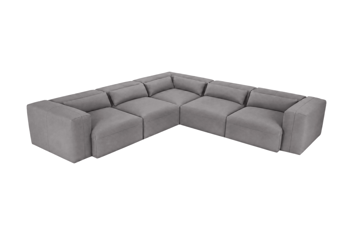 Jasmine Corner Sofa in Dante Meteor
