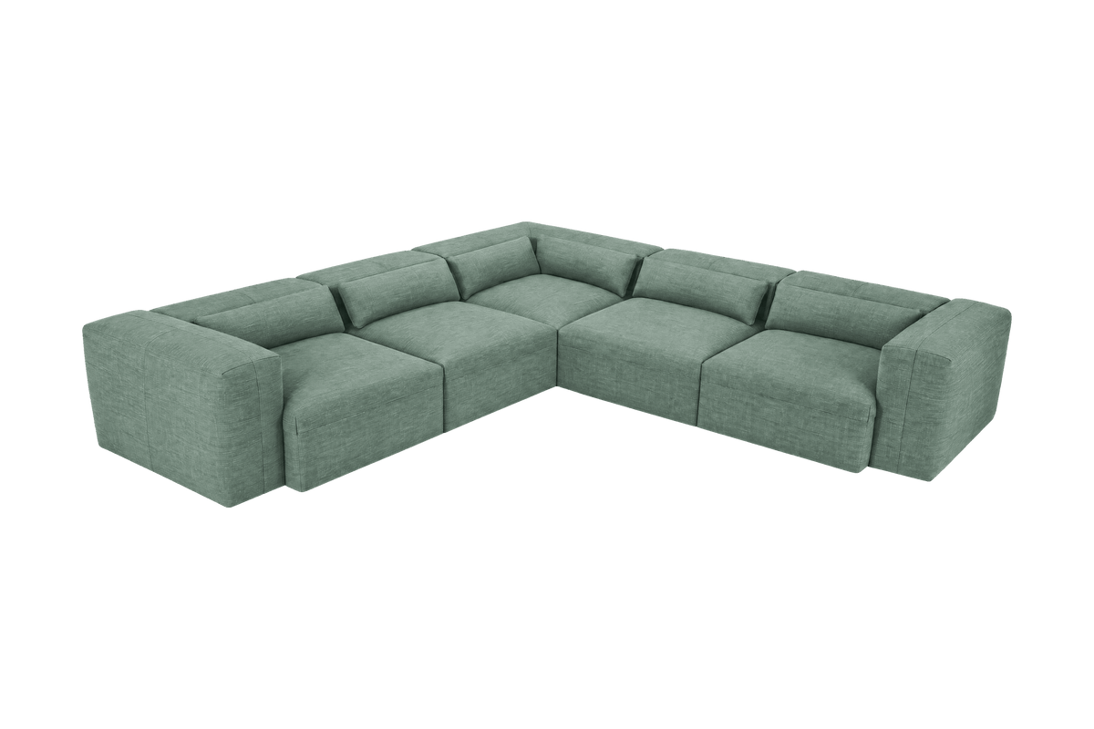 Jasmine Corner Sofa in Roni Nane