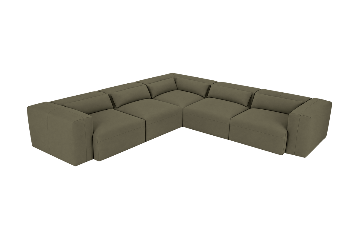 Jasmine Corner Sofa in Felix Olive