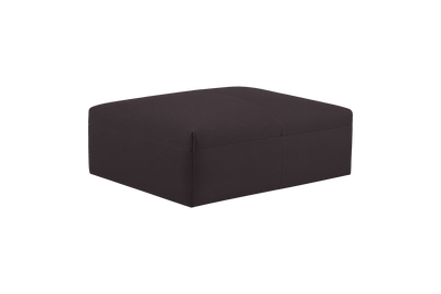 Jasmine Footstool in Dante Charcoal