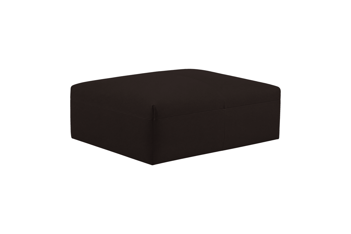 Jasmine Footstool in Dante Ebony