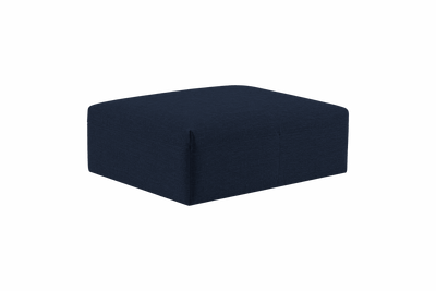 Jasmine Footstool in Roni Ember Blue