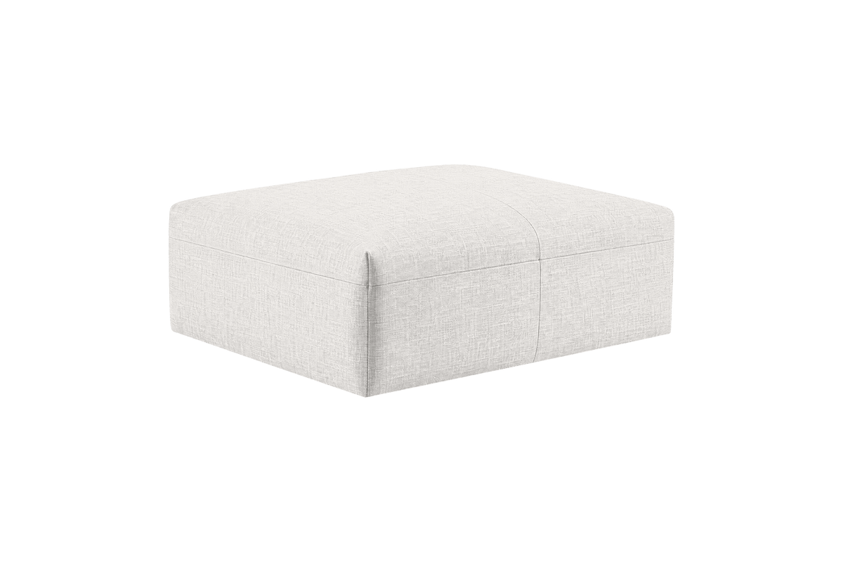 Jasmine Footstool in Mosquito Foam