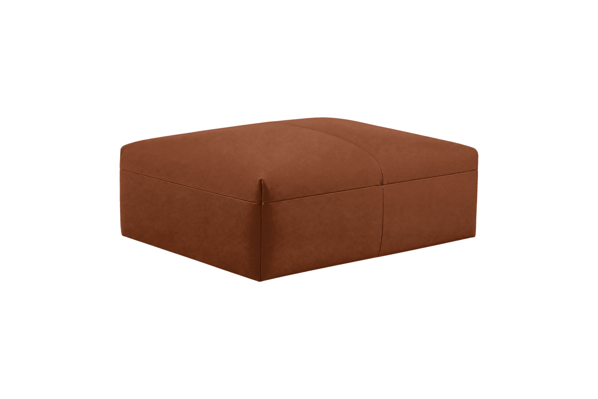 Jasmine Footstool in Dante Hazel