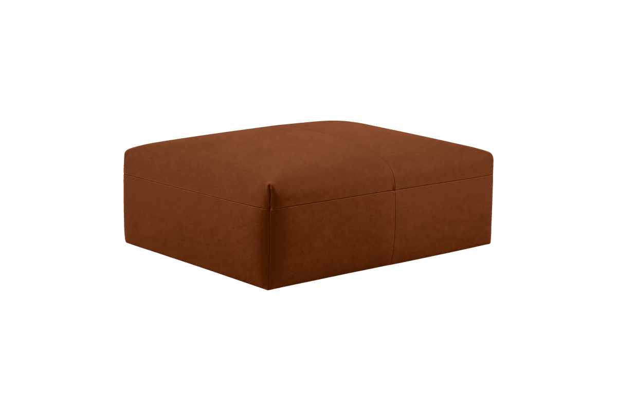 Jasmine Footstool in Marfa Pluto
