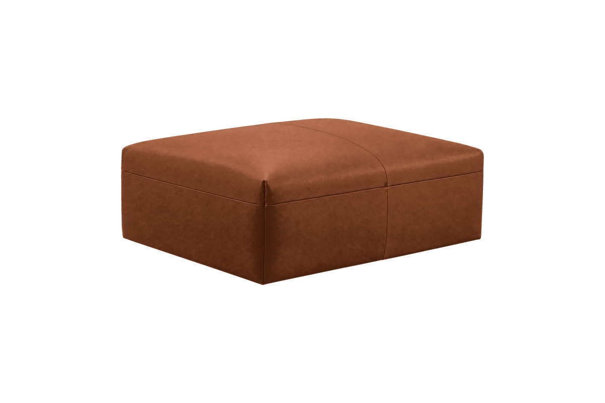 Jasmine Footstool in Momo Porto