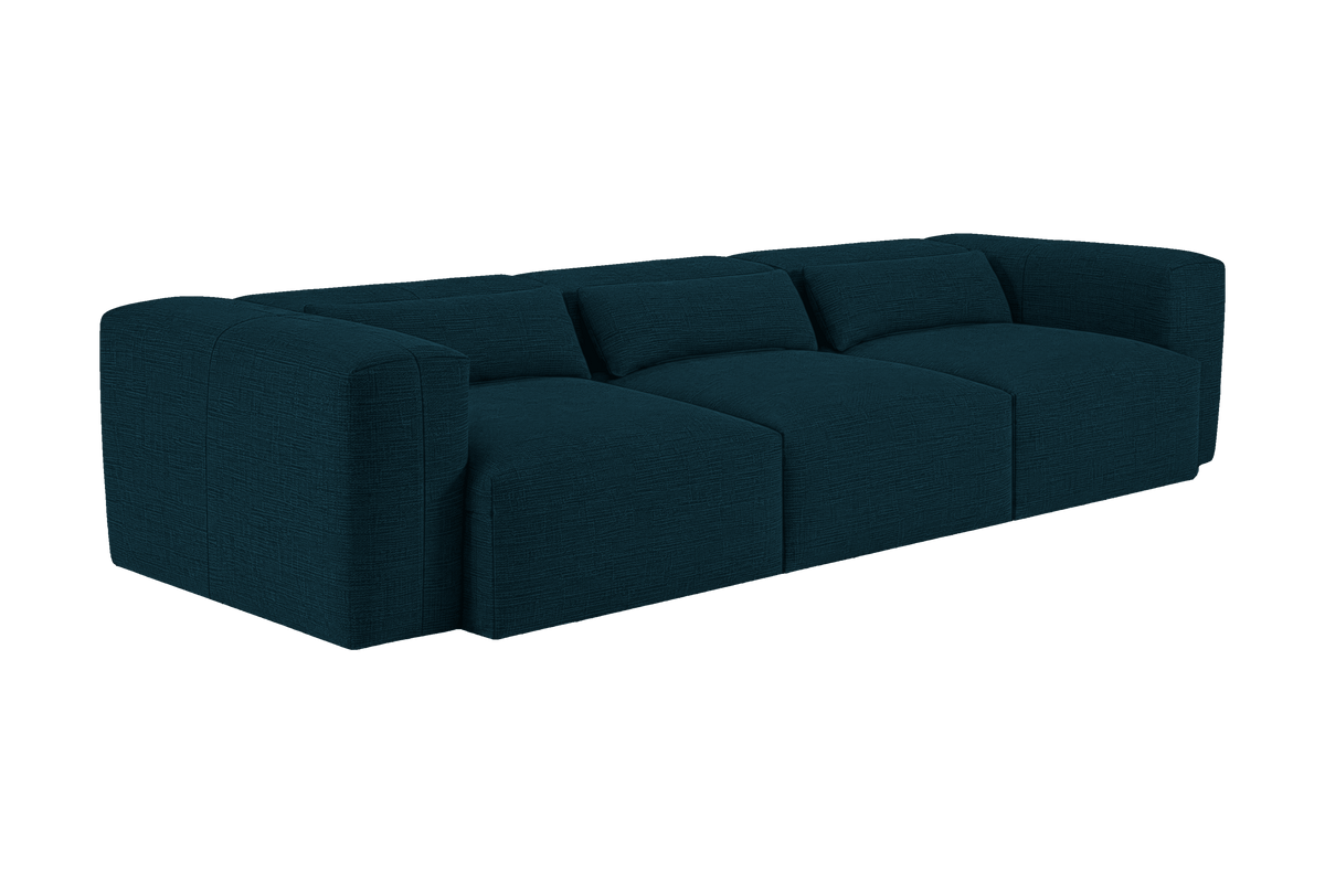 Jasmine Large Sofa in Roni Deep Lake