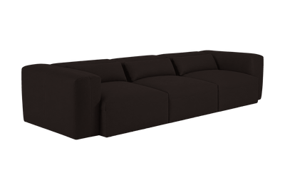 Jasmine Large Sofa in Dante Ebony