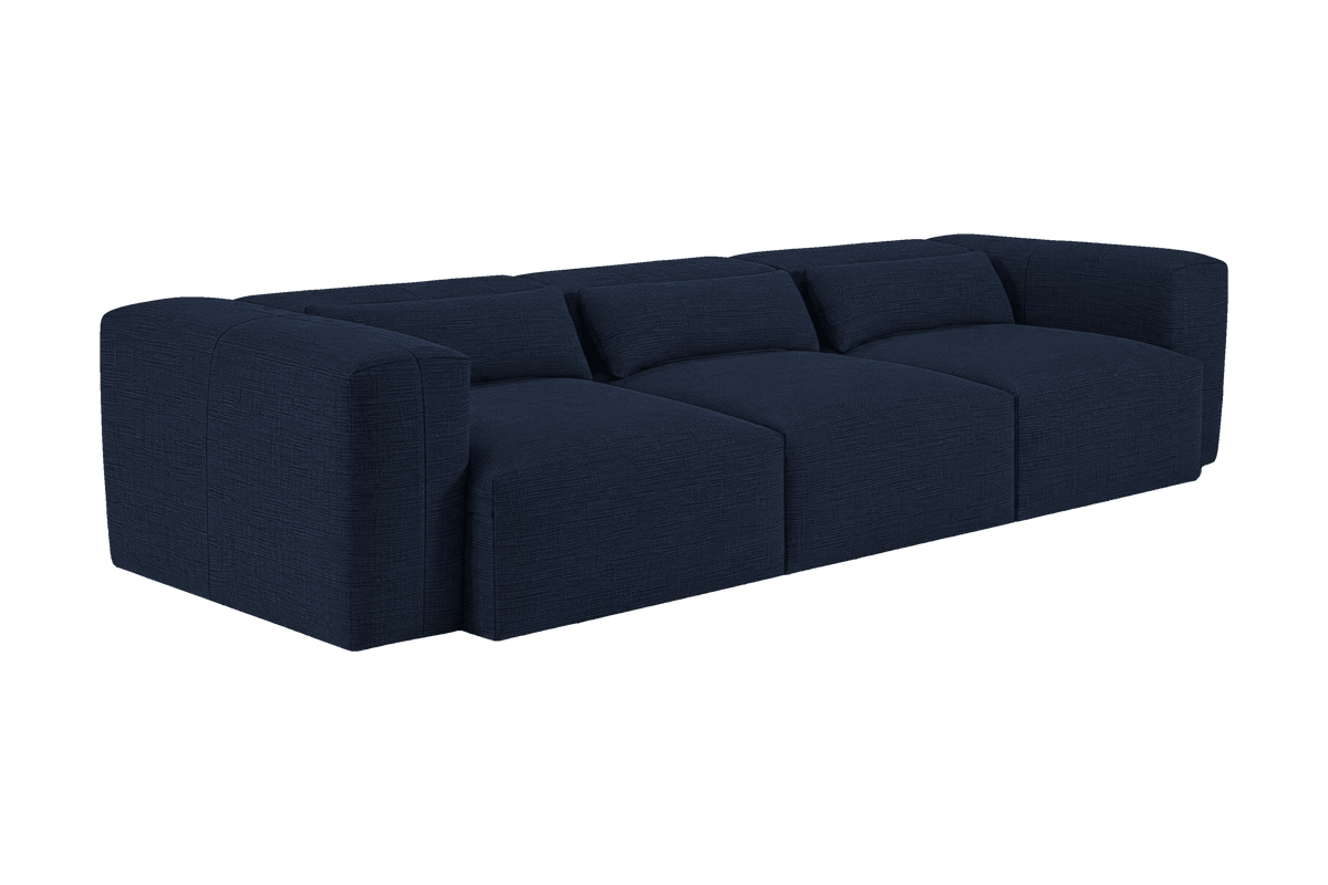 Jasmine Large Sofa in Roni Ember Blue