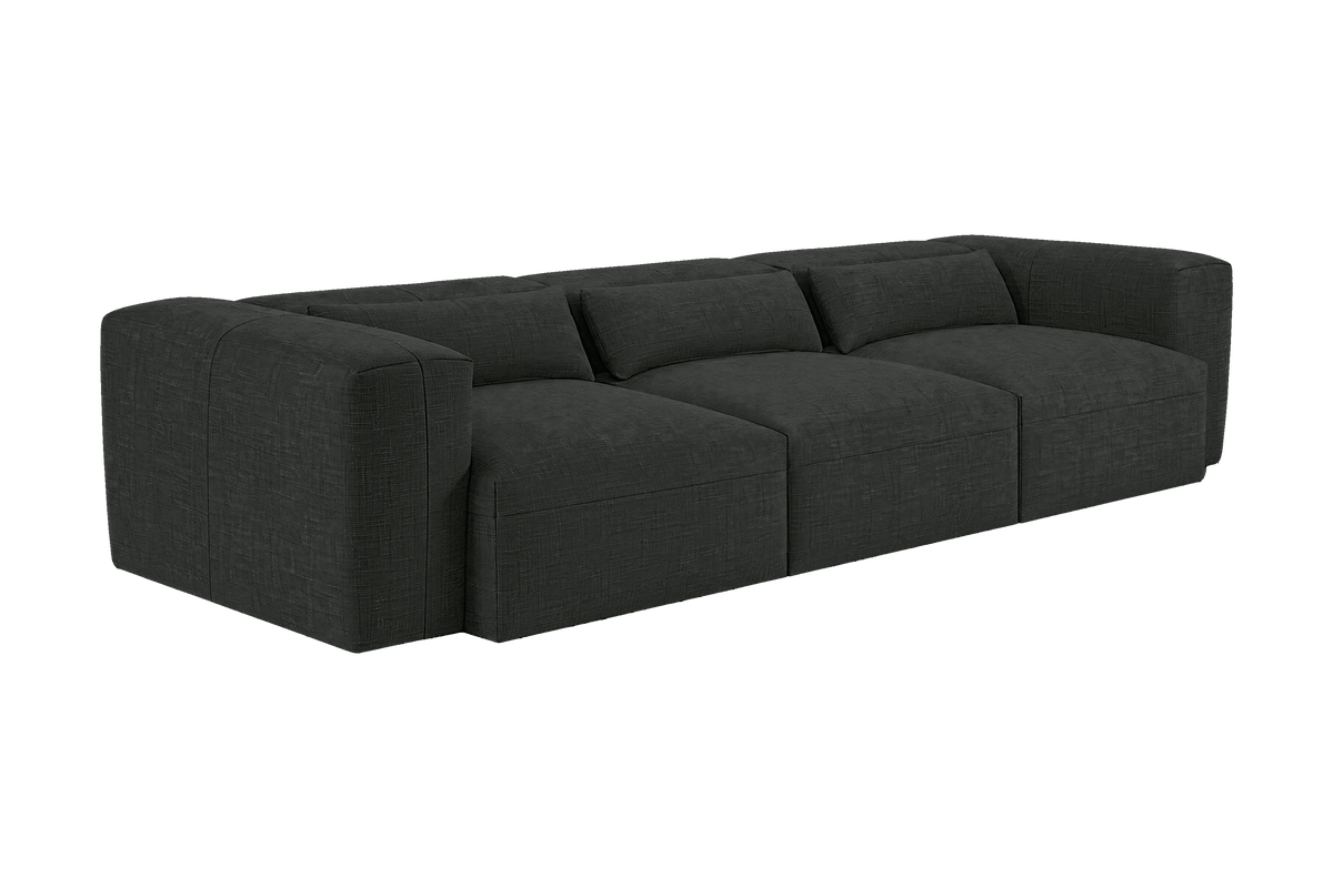 Jasmine Large Sofa in Mosquito Lola