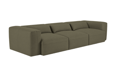 Jasmine Large Sofa in Felix Olive