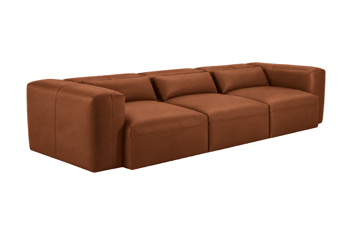 Jasmine Large Sofa in Momo Porto