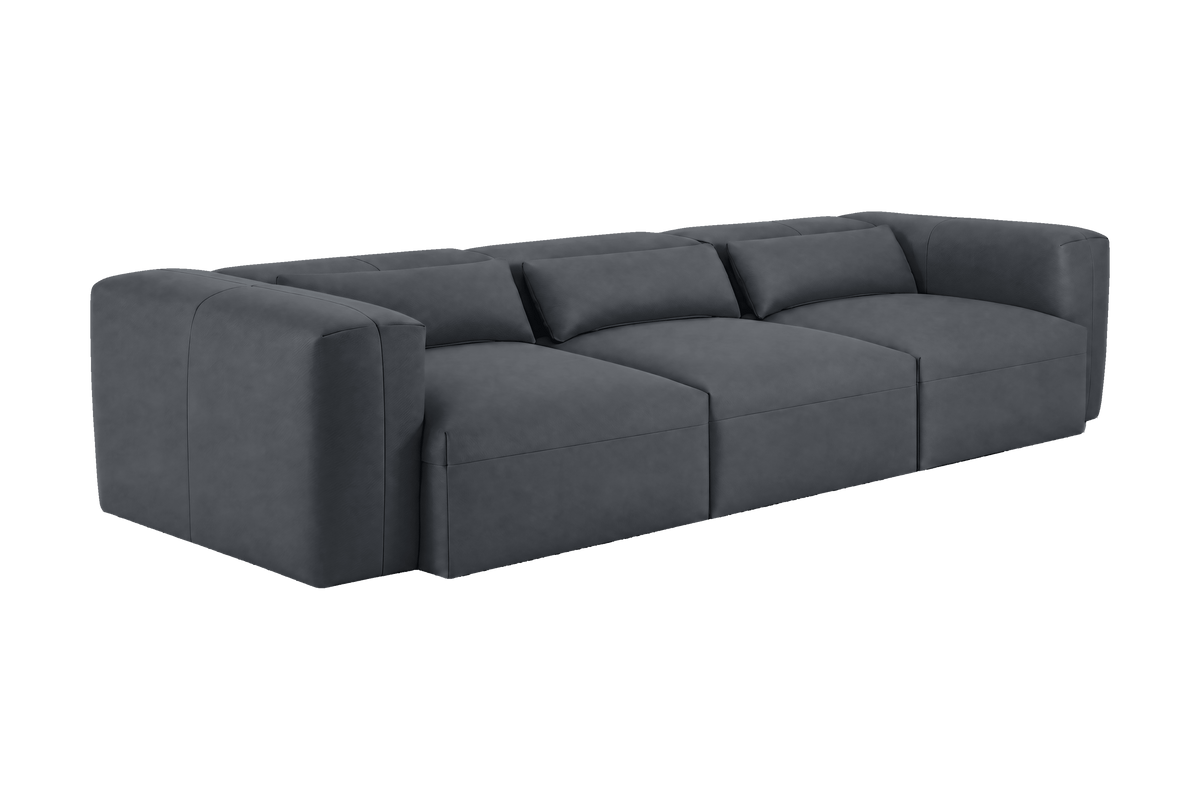 Jasmine Large Sofa in Dante Shark