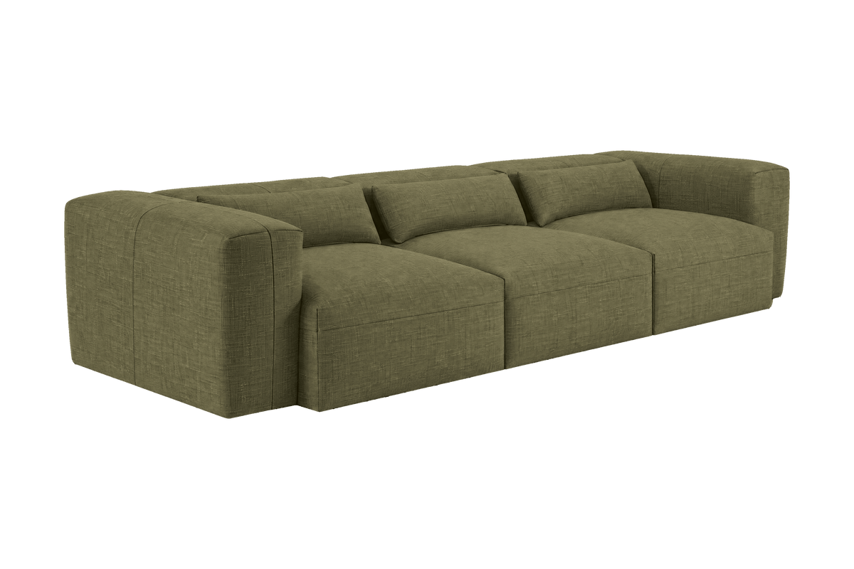 Jasmine Large Sofa in Mosquito Sycamore