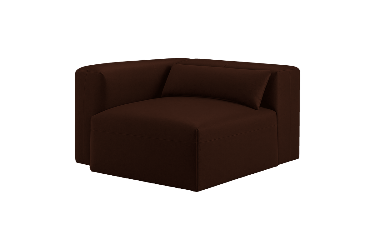Jasmine Chair One Arm Left in Momo Biscuit