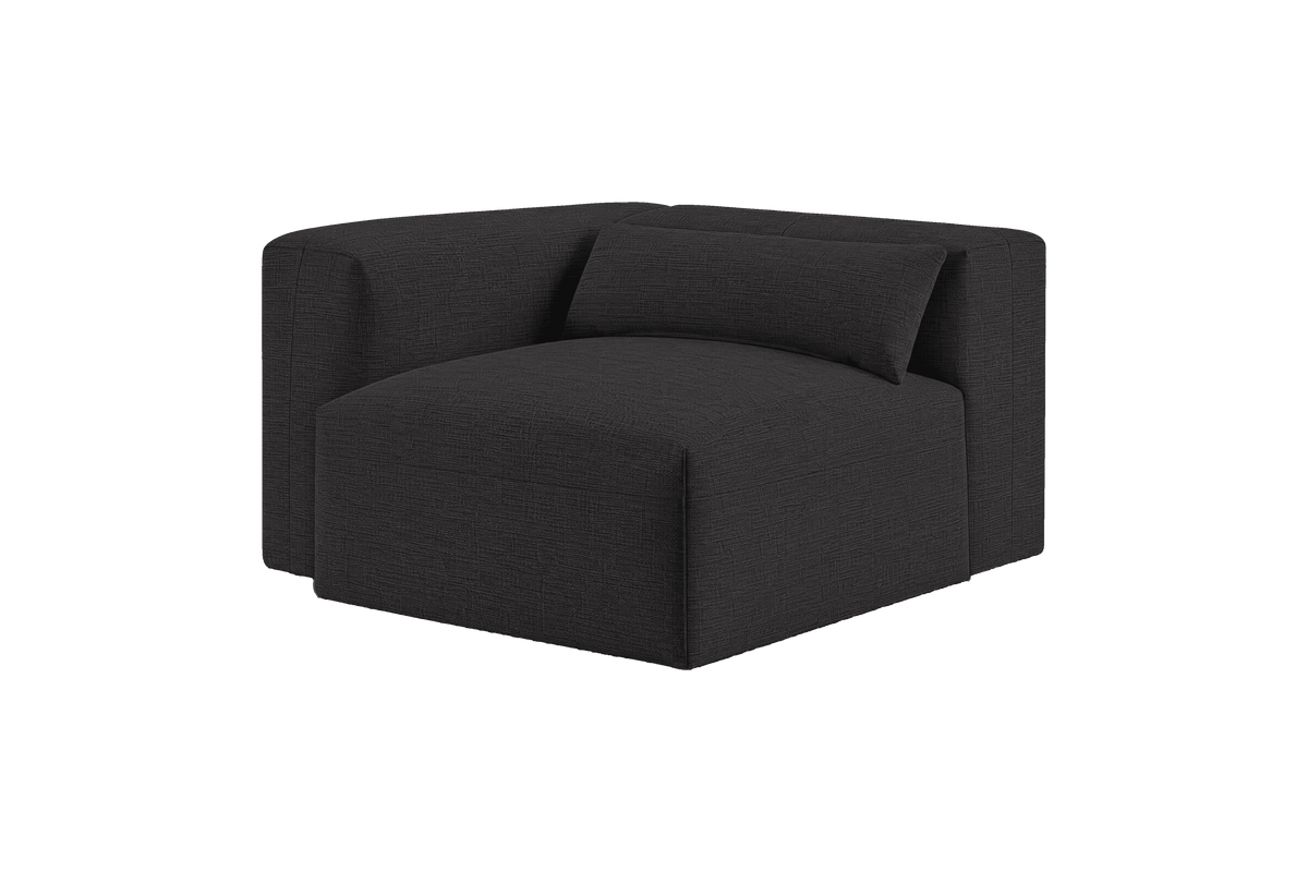 Jasmine Chair One Arm Left in Roni Ember