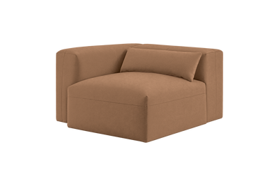Jasmine Chair One Arm Left in Fresco Hazel