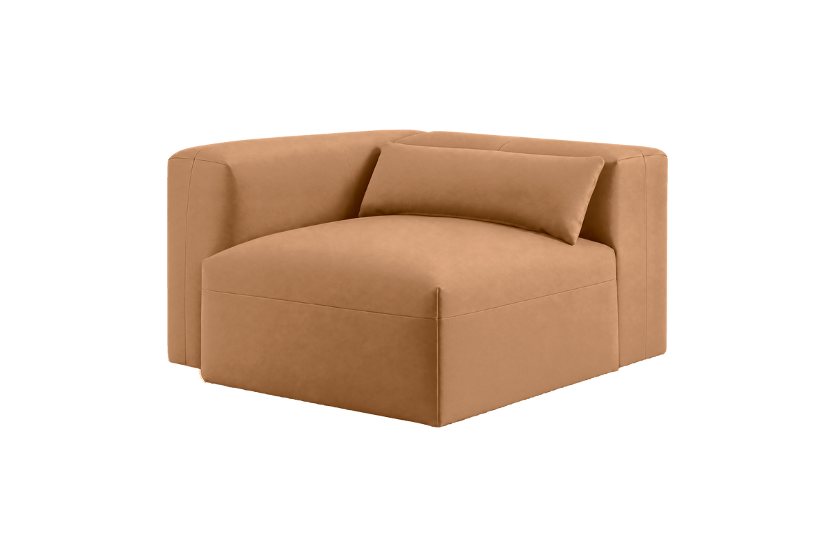 Jasmine Chair One Arm Left in Dante Les Yeux