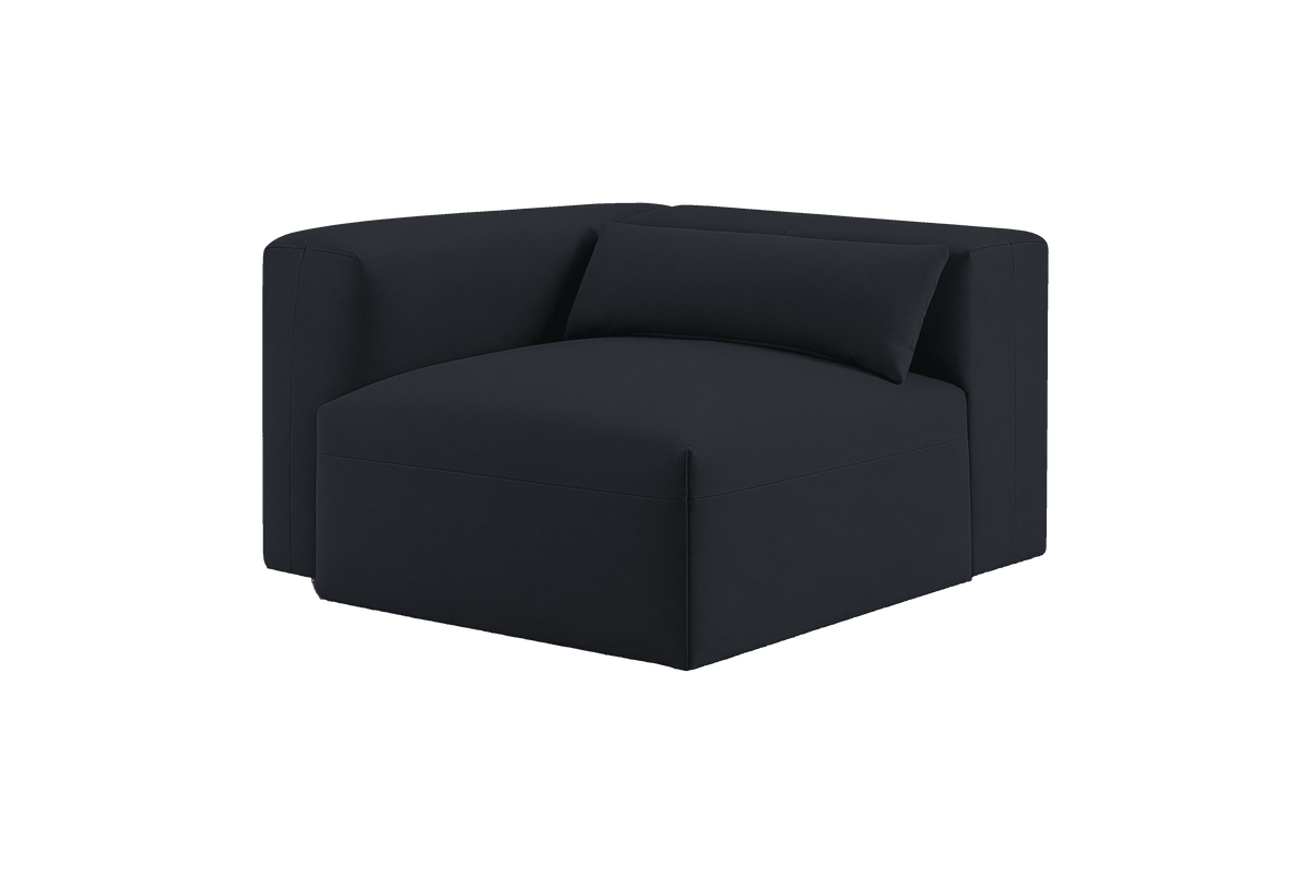 Jasmine Chair One Arm Left in Marfa Lola