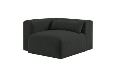 Jasmine Chair One Arm Left in Mosquito Lola