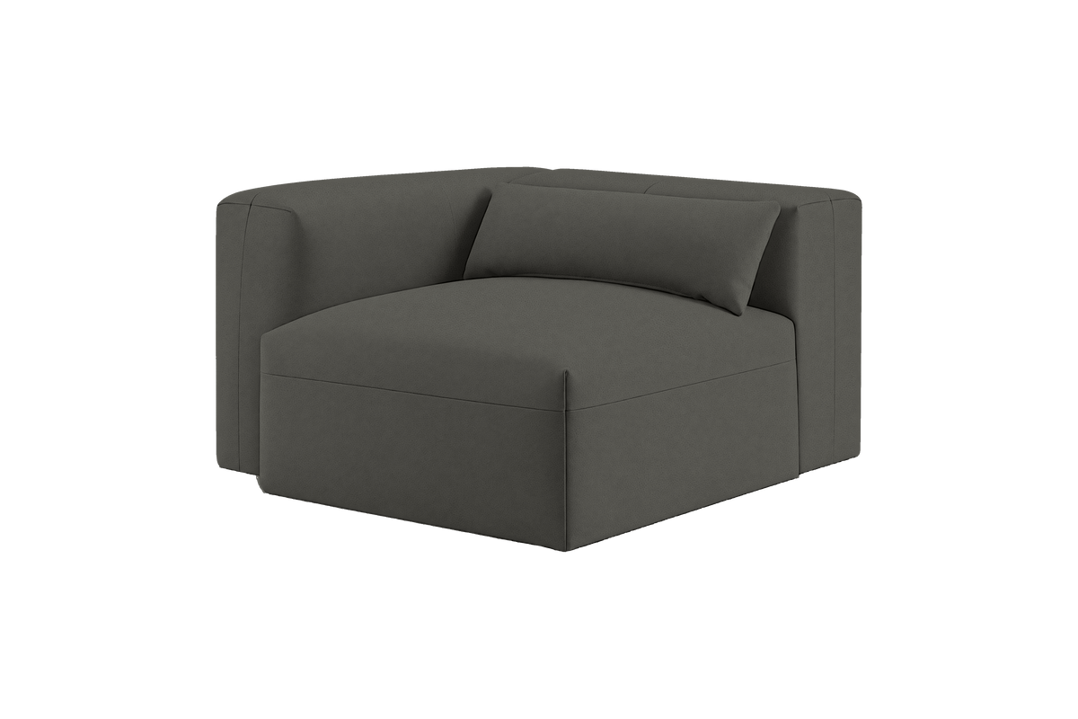 Jasmine Chair One Arm Left in Felix Lola