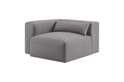 Jasmine Chair One Arm Left in Marfa Meteor