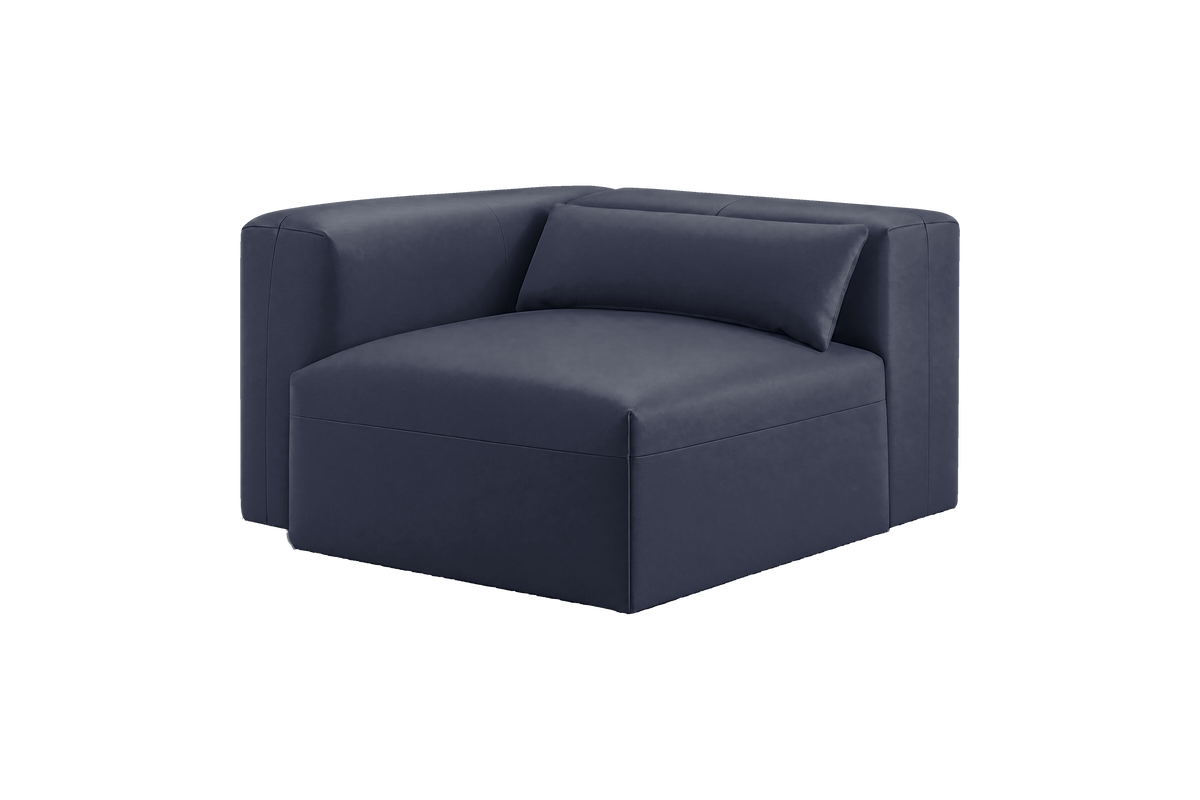 Jasmine Chair One Arm Left in Momo Midnight