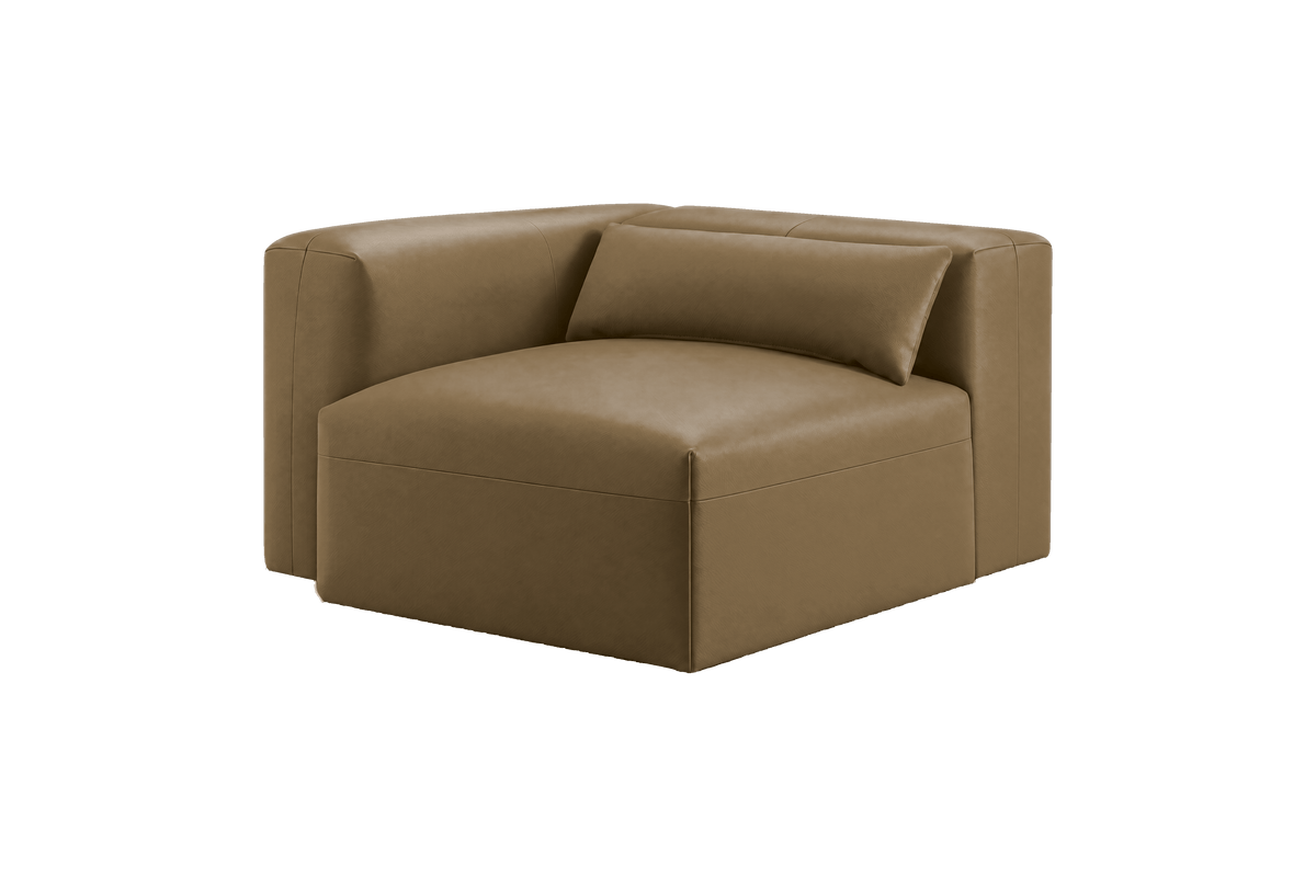 Jasmine Chair One Arm Left in Momo Olivia