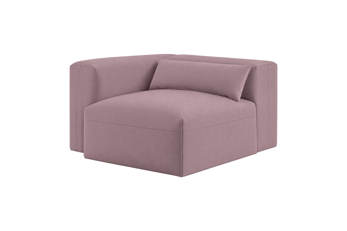 Jasmine Chair One Arm Left in Fresco Saint-Tropez