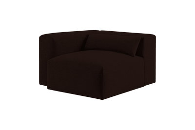 Jasmine Chair One Arm Left in Mosquito Terra