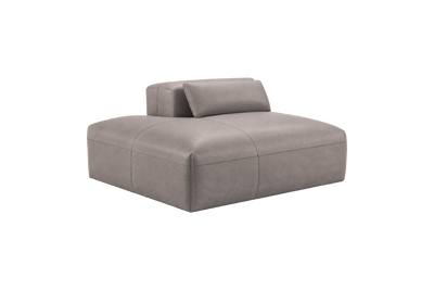 Jasmine Chaise Left in Momo Ash
